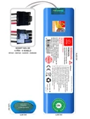 Arçelik RS 9121 5000mAh  Uyumlu Robot Süpürge Pili B5020BS-Arç-002 - 1