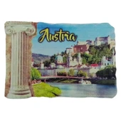 Avusturya Temalı Sütun Magnet - 1