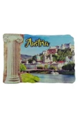 Avusturya Temalı Sütun Magnet - 3