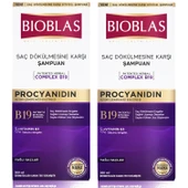 Bioblas Procyanidin Saç Dökülmesine & Yağlanmaya Karşı Şampuan 360 ml 2 ADET - 1