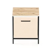 Çok Amaçlı Dolap 1 Çekmeceli Komodin Sehpa Çam 1595 - 6