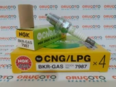 Ngk-7987 bkr-gas 4 Adet Bujı Lpg'li Araçlar için Özel Üretim - 1