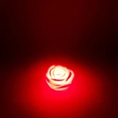 Led Işıklı Gül Mum - 2