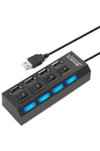 Notespare 4 Port Usb 2.0 Hub Çoğaltıcı Çoklayıcı Swıtch 4863p Anahtarlı - 1