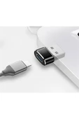 Alfais 4429 Usb 3.0 To Type C 3.1 Şarj Data Çevirici Dönüştürücü Adaptör - 2