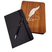 Kalem Ve Termo Deri Defter Set - 1