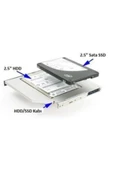 TRND Oem Dvd Yuvasına Takılan Ssd Hdd Kutusu 12.7mm Hdd Caddy Kızak--A07 - 5