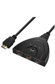 Wozlo 3 Port Kablolu Hdmi Switch Çoklayıcı Çoğaltıcı Splitter - A14 - 1