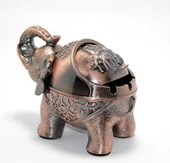 Metal Fil Figürlü Küllük Alk1656 - 1