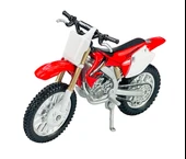 Motorsiklet 1:18 Motor Honda CRF450R Kırmızı - 3