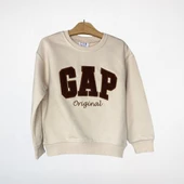 "GAP Original" Baskılı Alt Üst Takım – Bej/Kahverengi - 2