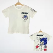 Sonic Baskılı Çocuk Takım (2'li) – Tişört ve Şort thumbnail 3
