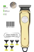 00085 Profesyonel Usb Şarjlı Berber Tıraş Makinesi Saç Sakal Tıraş Makinası Erkek Bakım Seti - 1