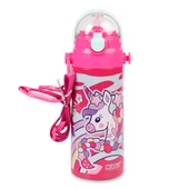 askılı pipetli çelik suluk matara 550 ml - 2