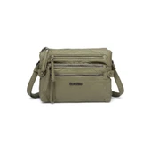 Yıkama Rölaks Deri Kadın Postacı Çantası 21K Barcelona 1920-6 - 1