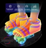6D Dijital Uzaktan Kumandalı Ovmalı Isıtmalı Titreşimli Ayak Masaj ve Bakım Makinası/Aleti - 2