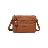 Yıkama Rölaks Deri Kadın Postacı Çantası 21K Barcelona 1920-6 thumbnail 1