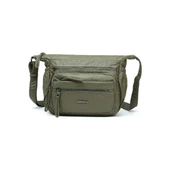 Yıkama Rölaks Deri Kadın Postacı Çantası 21K Barcelona 1919-6 thumbnail 1