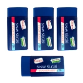2b sınav silgisi 4 adet xxx dust free ticon toz bırakmaz - 1