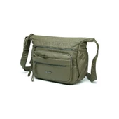 Yıkama Rölaks Deri Kadın Postacı Çantası 21K Barcelona 1919-6 thumbnail 4