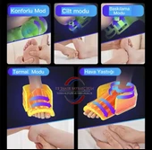 6D Dijital Uzaktan Kumandalı Ovmalı Isıtmalı Titreşimli Ayak Masaj ve Bakım Makinası/Aleti - 3