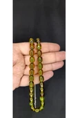 SIKMA KEHRİBAR TESBİH YEŞİL RENK KAPSÜL KESİM T-401 - 2