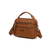 Yıkama Rölaks Deri Kadın Omuz Çantası 21K Barcelona 1924-6 thumbnail 4