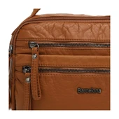 Yıkama Rölaks Deri Kadın Omuz Çantası 21K Barcelona 1924-6 thumbnail 2