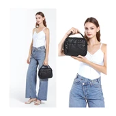 Yıkama Rölaks Deri Kadın Omuz Çantası 21K Barcelona 1924-6 - 5