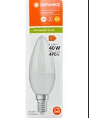 (3 Adet) Ledvance 4,9W (40W) 2700K (Sarı Işık) Dim Edilebilir E14 Duylu (İnce Duy) Led Mum Ampul - 2