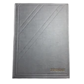 12 ticari fihrist 20x28 dikişli gümüş gri - 1