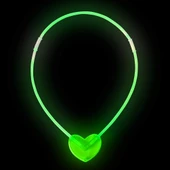 Karanlıkta Yanan Glow Kalp Şekilli Kolye 6 Renk 6 Adet - 4
