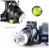 F-823a Su Geçirmez Şarjlı Kafa Lambası thumbnail 4