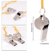 metal düdük 1 adet paslanmaz - 3