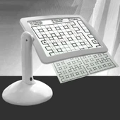 3x  360 Derece Döndürme Ekranlı, Çok Fonksiyonlu Masaüstü Büyüteç 3x thumbnail 5