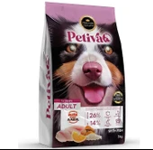 Petiva Yetişkin Balıklı Köpek Maması 3 Kg - 1