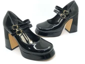 Feles Gidi Jane Platform Topuk Kadın Klasik Topuklu Ayakkabı thumbnail 4