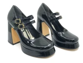 Feles Gidi Jane Platform Topuk Kadın Klasik Topuklu Ayakkabı thumbnail 3