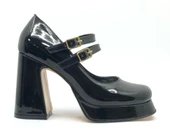 Feles Gidi Jane Platform Topuk Kadın Klasik Topuklu Ayakkabı thumbnail 6