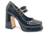 Feles Gidi Jane Platform Topuk Kadın Klasik Topuklu Ayakkabı thumbnail 5