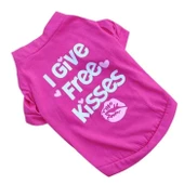 Küçük Ve Orta Irk Köpek Ve Kedi İçin Yazılı Tshirt Penye Hb1067 - 1