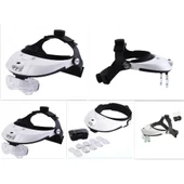 5 Mercekli Çok Fonksiyonlu, Başlık Tip Işıklı Büyüteç 81001h thumbnail 5