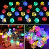 50 Led 7 M RGB Solar - 1