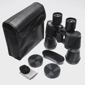 100x100 Kauçuk Kaplamali Mavi Cam Mercekli Dürbün 56m/1000m - 1