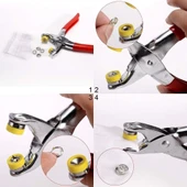 Metal Çıtçıtlı Düğme Pensesi Ve Düğmesi (25 Set) - 5