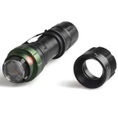 Black Wt-037-şarjlı Zoomlu Acil Durum Feneri thumbnail 3