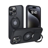 İphone 16 Pro Max Arcadia Standlı Magsafe Şarj Özellikli Anti Shock Darbeye Dayanıklı Kapak - 1