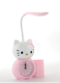 Hello Kitty Masa Lambası Saat Ve Kalemlik Alk2584 - 1