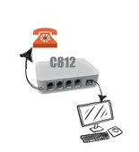 Caller Id Cıd812 2 Hat Akınsoft,vega Şefim Uyumlu Ana Dağıtıcıdan thumbnail 4