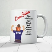 Canım Babam Baskılı Babalar Günü Kupa Bardak Kahve Kupa Bardak-6 thumbnail 1